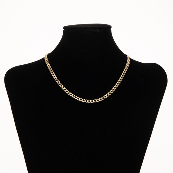 New! Miami Cuban Link Chain 18K Gold Plated - Picture 3 of 6